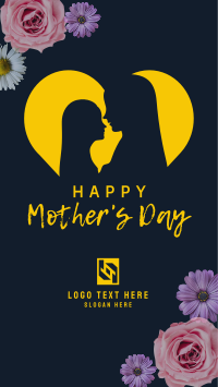 Heart Mother's Day Facebook Story