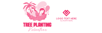 Minimalist Planting Volunteer Twitter Header Image Preview