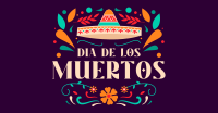 Dia De Muertos Greeting Facebook Ad