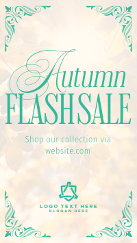 Autumn Flash Sale YouTube Short