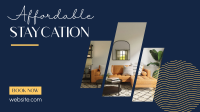 Affordable Staycation Facebook Event Cover