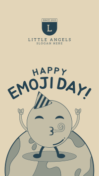 Party Emoji Instagram Story