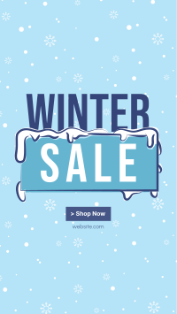 Winter Sale Deals Instagram Story