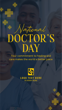 National Doctor's Day Instagram Story