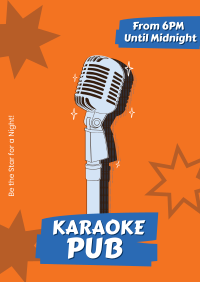 Karaoke Pub Poster