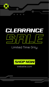 Techno Clearance Sale Instagram Reel Image Preview