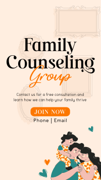 Family Counseling Group Instagram Story