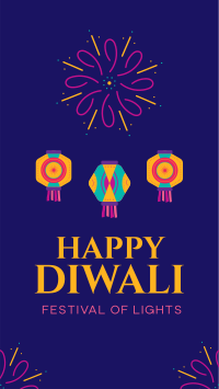 Diwali Festival Facebook Story