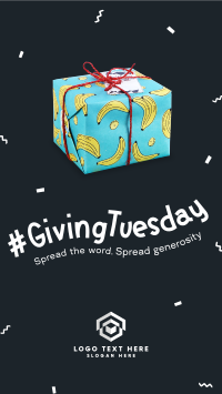 Quirky Giving Tuesday Facebook Story