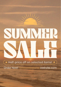 Sunny Summer Sale Flyer