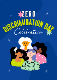 Zero Discrimination for Women Flyer