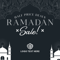Blessed Ramadan Sale Instagram Post Design