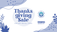 Thanksgiving Flash Sale Facebook Event Cover