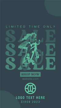 Pedal Your Way Sale Instagram Story