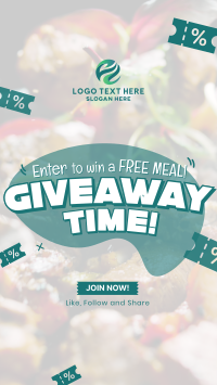 Food Voucher Giveaway Instagram Reel