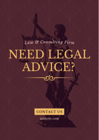 Law & Consulting Flyer