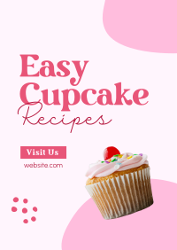 Easy Cupcake Recipes Poster