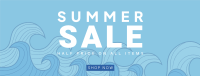 Summer Waves Sale Facebook Cover