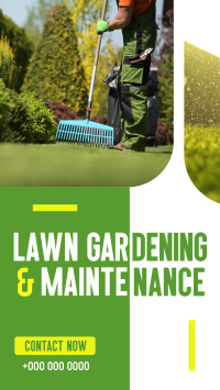 Neat Lawn Maintenance Instagram Reel Image Preview