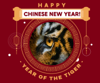 Year of the Tiger 2022 Facebook Post