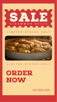 Cinnamon Rolls Sale TikTok Video