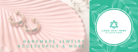 Handmade Jewelry Leaves Facebook Cover