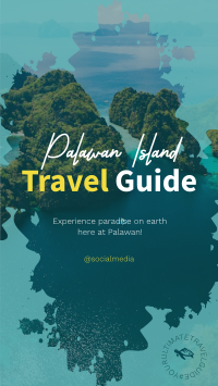 Palawan Travel Guide Instagram Story