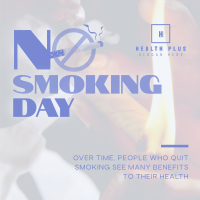 Sleek Non Smoking Day Linkedin Post Image Preview