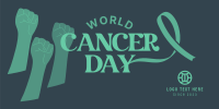 Cancer Day Twitter Post