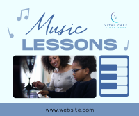 Music Lessons Facebook Post