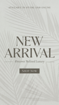 New Arrival Luxury Instagram Reel Design