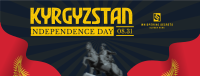 Kyrgyzstan National Day Facebook Cover