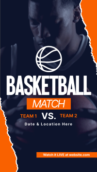 Upcoming Basketball Match TikTok Video