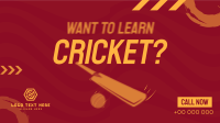 Time to Learn Cricket Animation