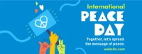 United for Peace Day Facebook Cover Image Preview