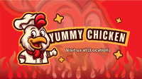 Chicken Restaurant Mascot Video Design