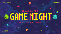 Pixel Gaming Night Video Design