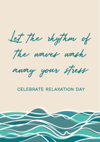 Ocean Relaxation Day Flyer