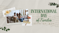 Day of Families Scrapbook Animation Design