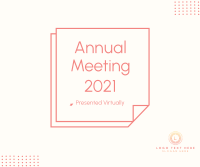 Annual Meeting 2021 Facebook Post