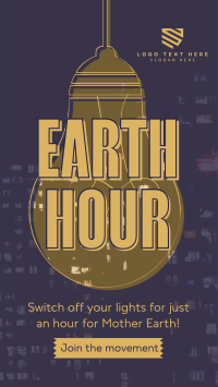 Earth Hour Light Bulb YouTube Short