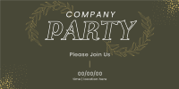 Company Party Twitter Post