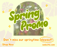 Spring Promo Facebook Post