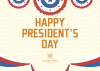 Day of Presidents Postcard