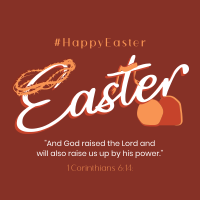 Easter Resurrection Instagram Post