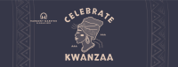 Kwanzaa African Woman Facebook Cover Image Preview