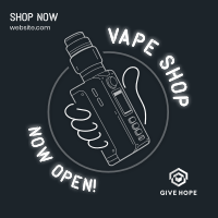 Vape Handle Instagram Post