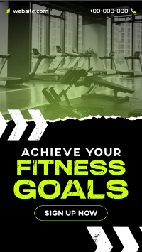 Fitness Gym Training Instagram Story Design