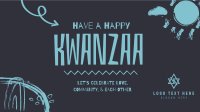 A Happy Kwanzaa Facebook Event Cover