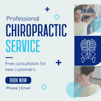 Chiropractic Service Instagram Post Design